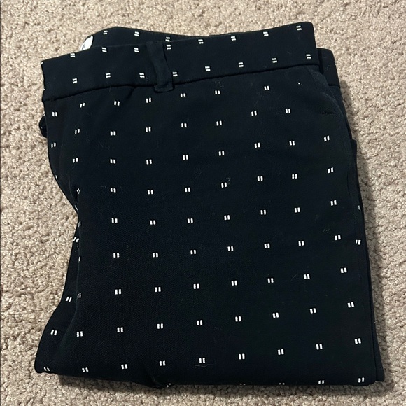 Black signature skinny ankle pants with pattern - Picture 9 of 9